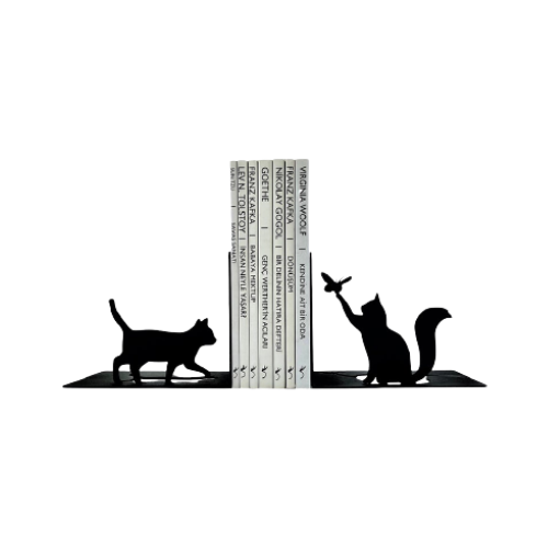 Metal bookend